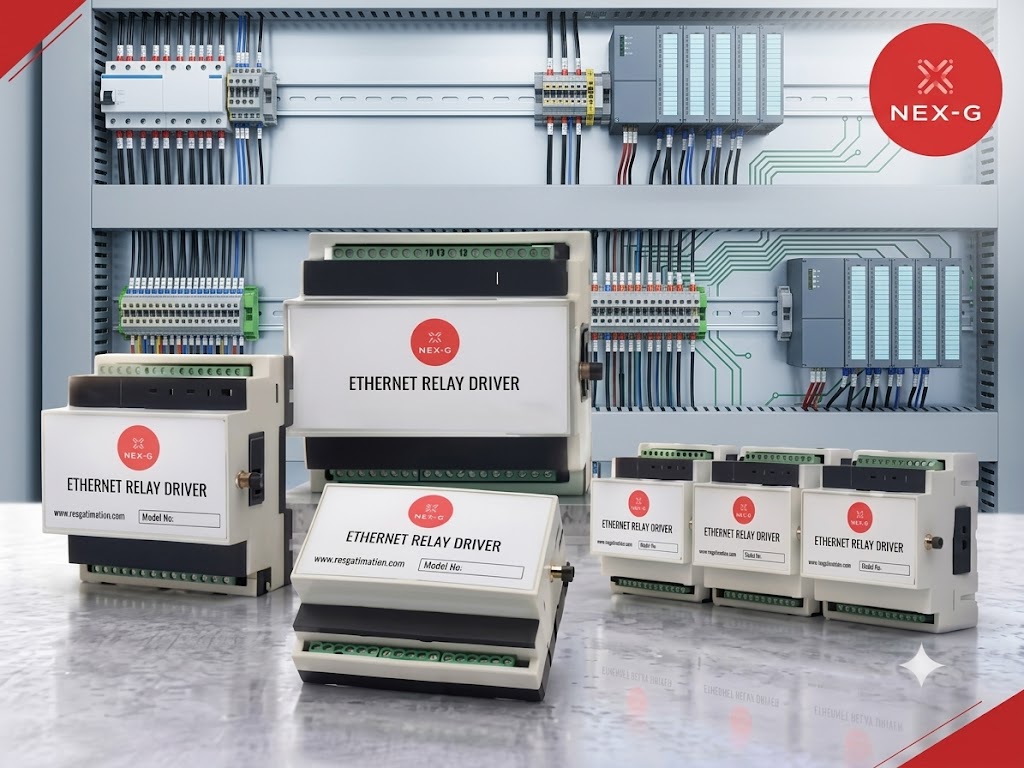Ethernet Based 16 Relay Unit