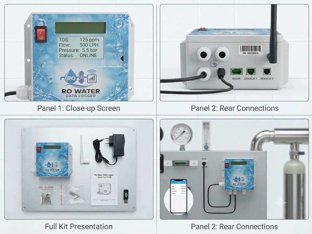 RO Water Plant Data Logger