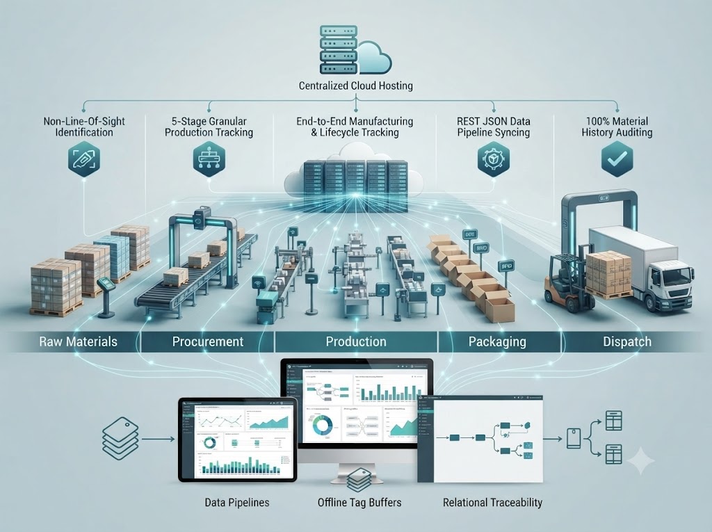 RFID Warehouse Management System interface