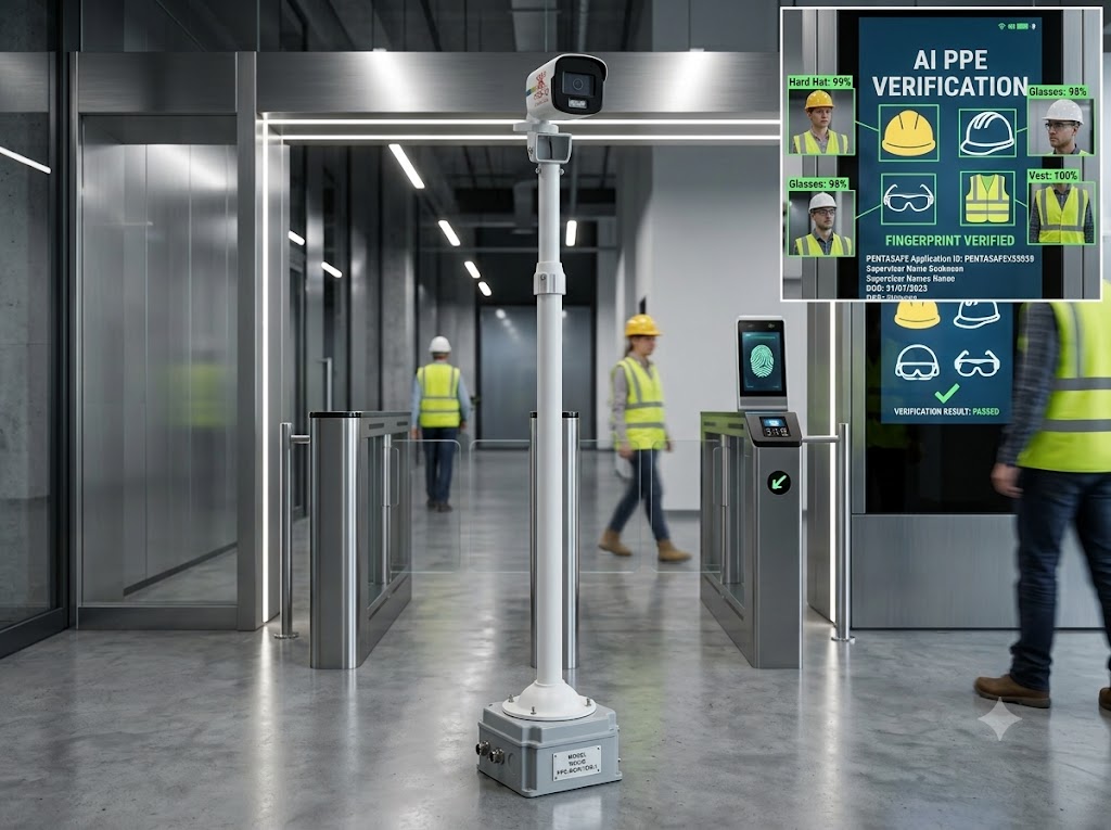 AI PPE Monitoring Smart Camera