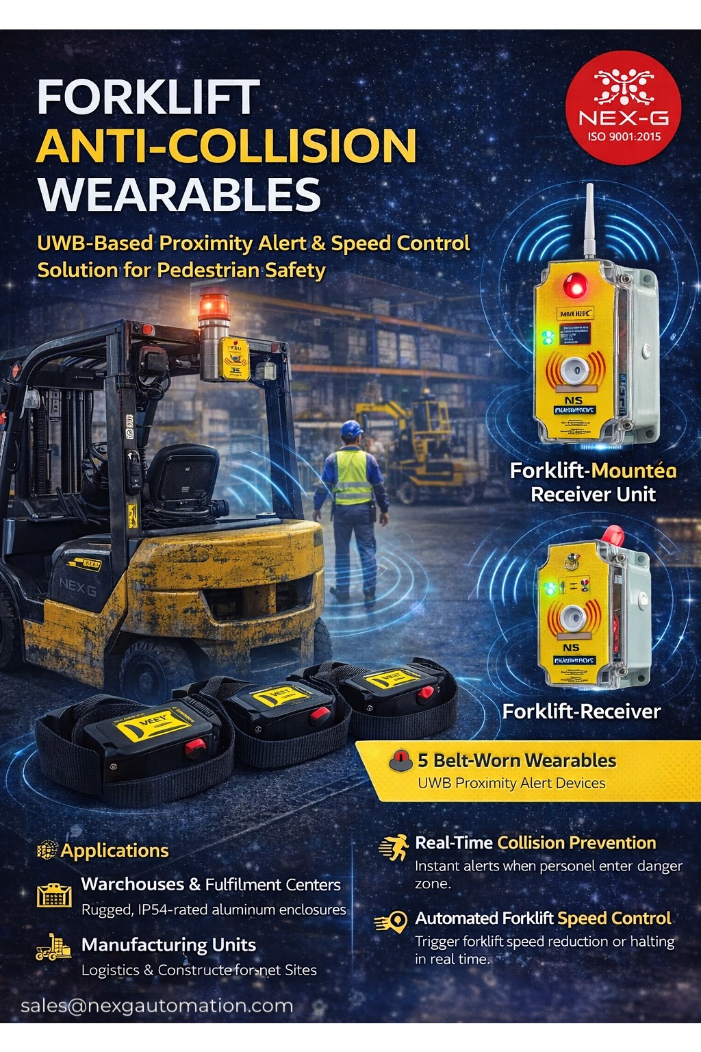 Forklift Anti-Collision Wearables