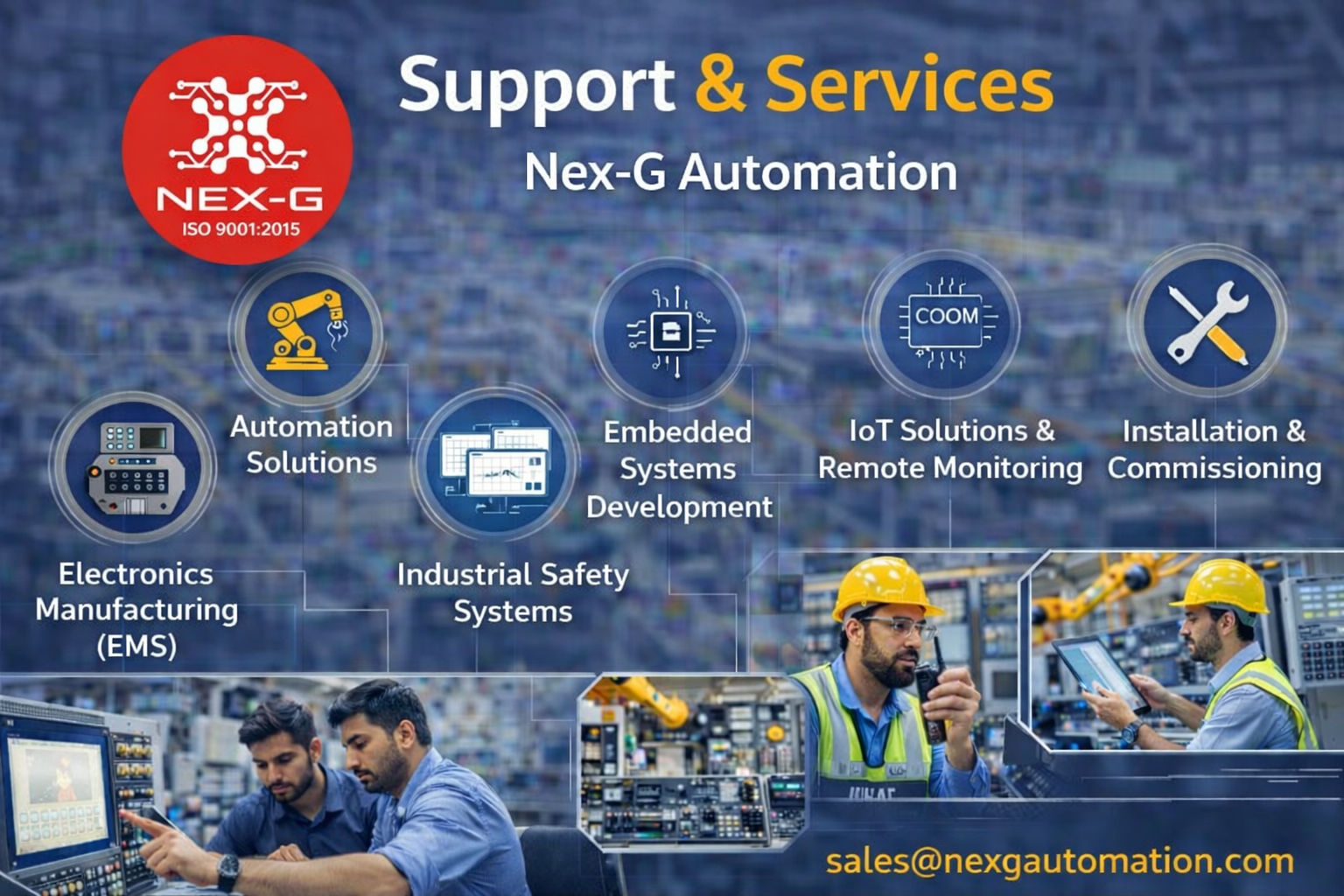 "NEX-G SUPPORT & SERVICES "