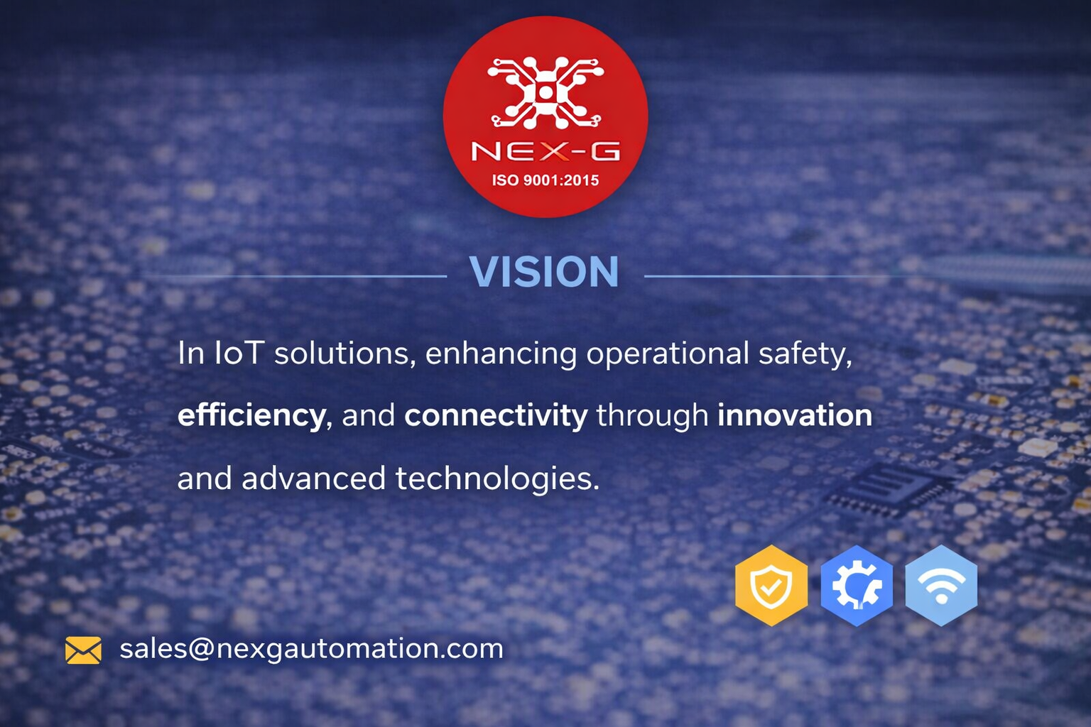 "NEX-G VISION"