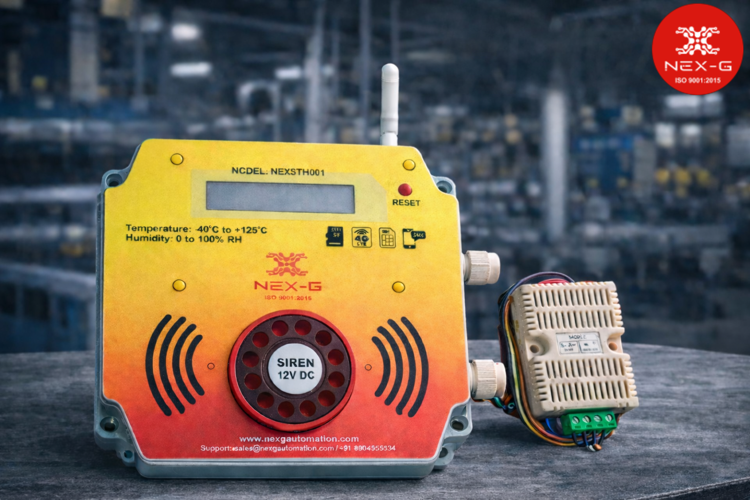 TEMPERATURE AND HUMIDITY LOGGER